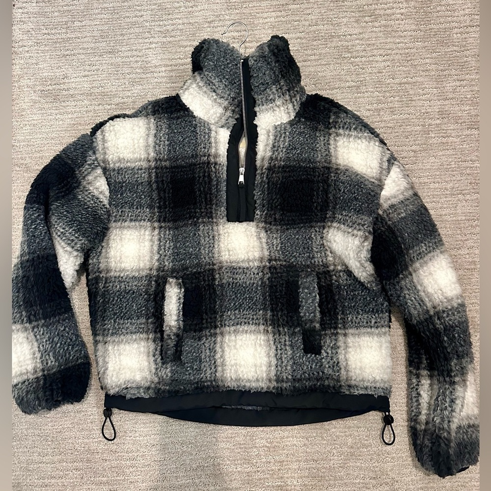 BNWT! Abercrombie cozy fleece 1/4 zip womens XS